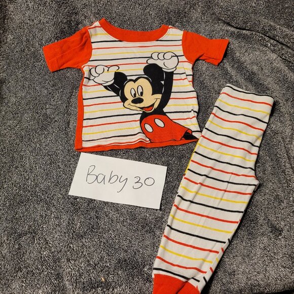 Mickey Mouse 2-Piece Pj Set - Picture 2 of 4